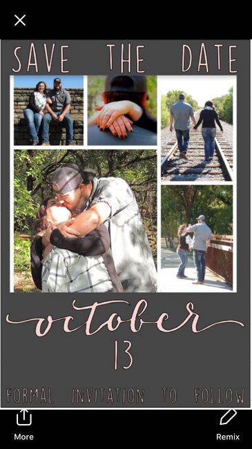  Let’s see those save the dates! - 3