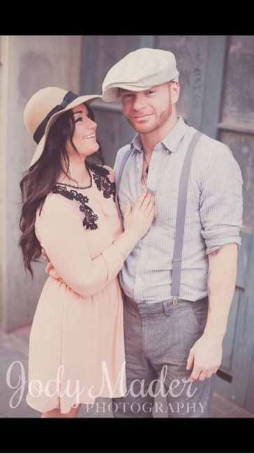 Engagement photo attire