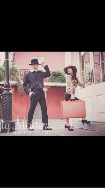 Engagement photo attire