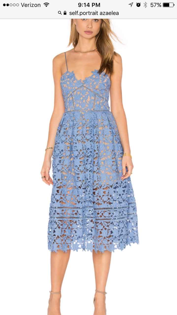 Help me pick a dress (as a wedding guest)