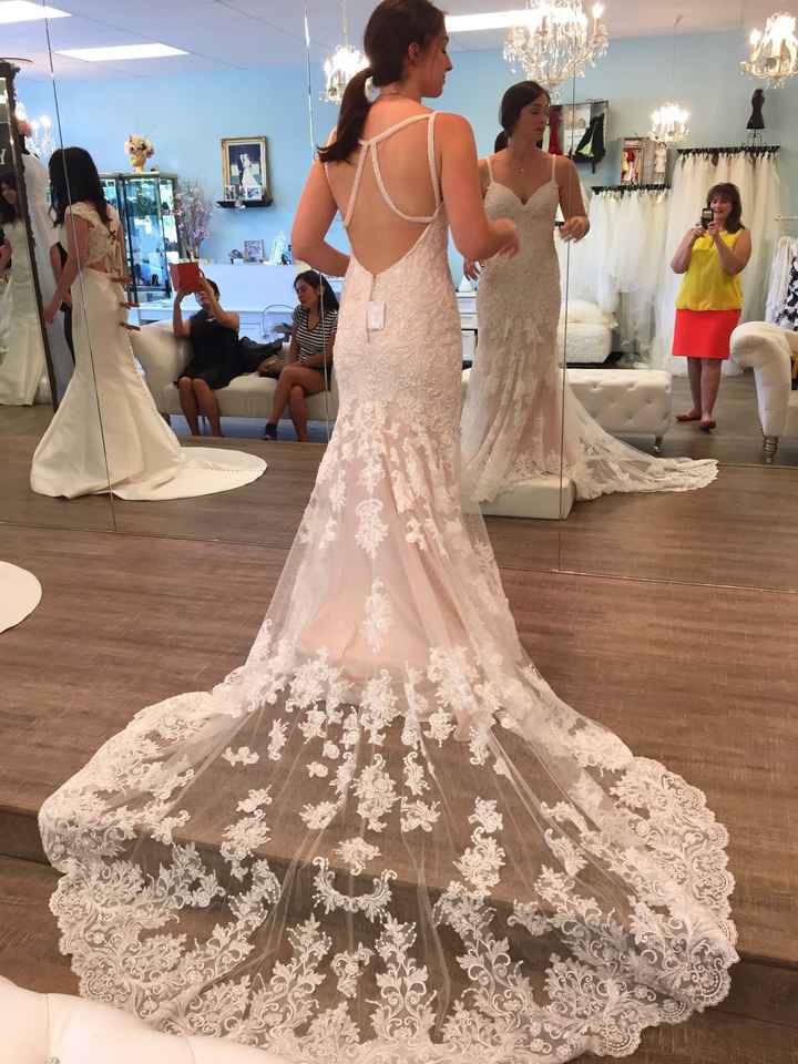 Blush/Pink wedding gown