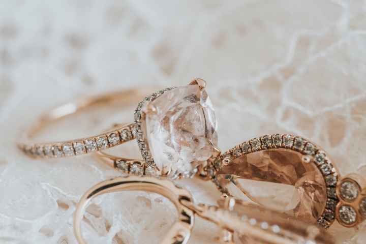 Anyone have a morganite engagement  ring?