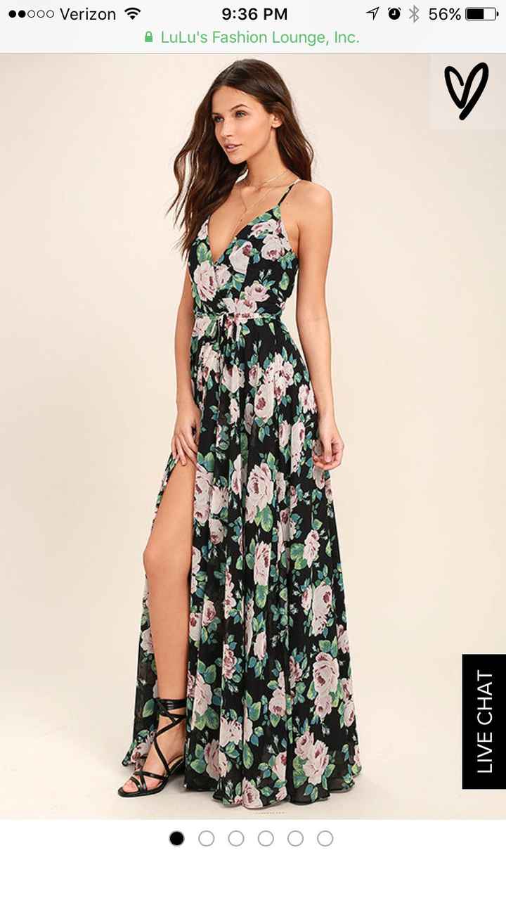 Help me pick a dress (as a wedding guest)
