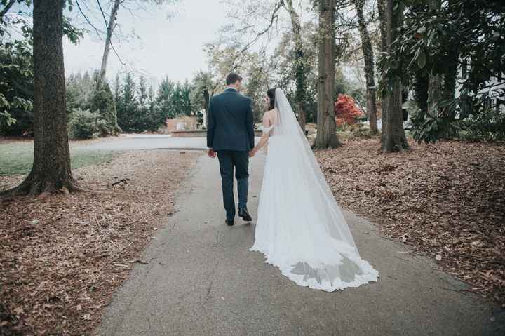 Let's see those veils!