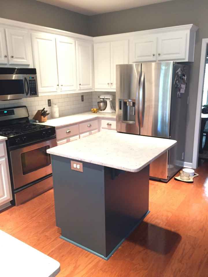 NWR: *updated pic in comments*help me decide how to finish off our kitchen