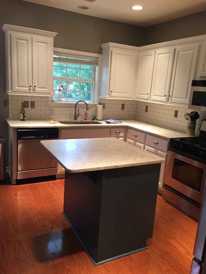 NWR: *updated pic in comments*help me decide how to finish off our kitchen