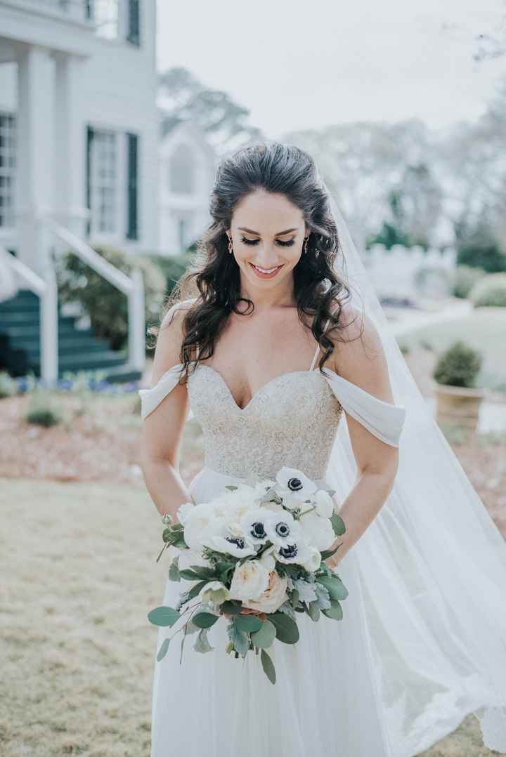 Did you add any sleeves/straps to your dress?