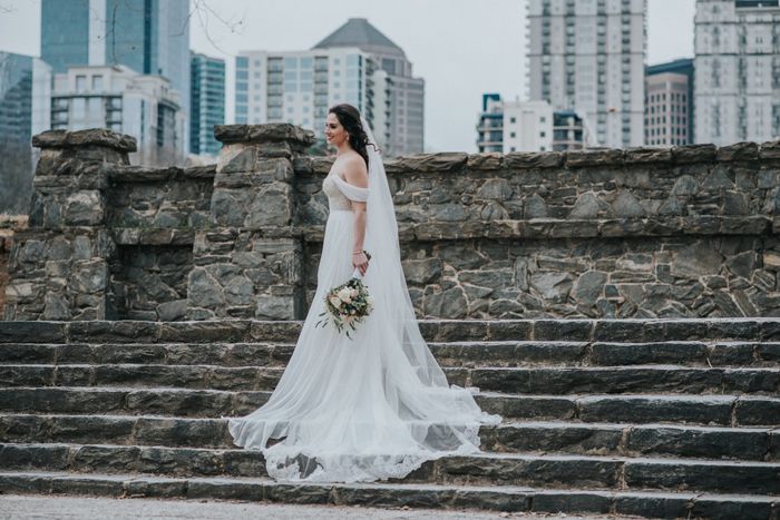 Suggestions how to bustle my dress?