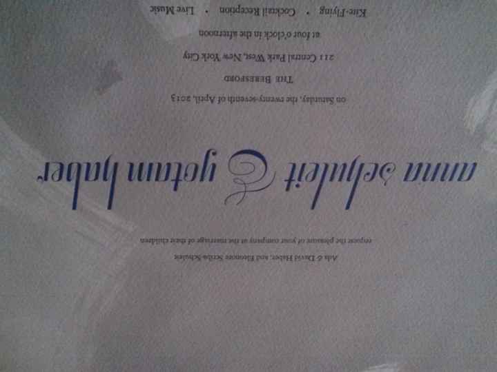 Invitation proofs, thoughts? (another update in comments)