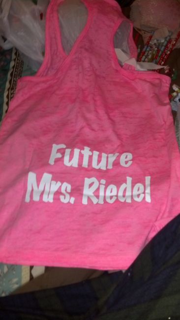 matching bridal party otfits