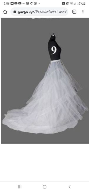 Adding a Bigger Petticoat To An Already Amazing Dress 7