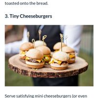 Wedding Reception food - 1