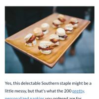 Wedding Reception food - 3