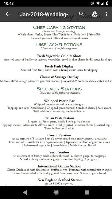 Let’s all take a minute to drool over eachother’s menus! What’s on your menu? - 1