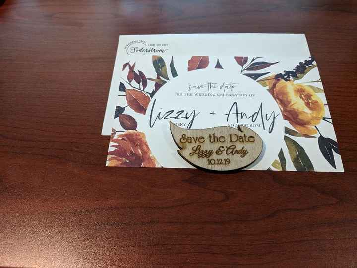 Return Address on Save the Dates - 1