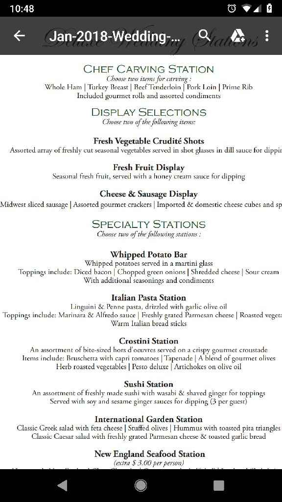 Let’s all take a minute to drool over eachother’s menus! What’s on your menu? - 1