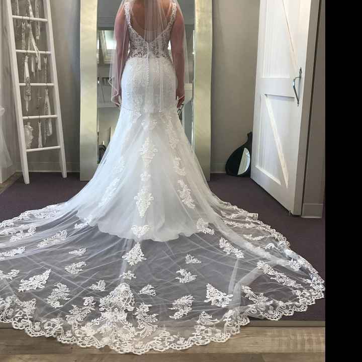 Who designed your wedding dress? - 1