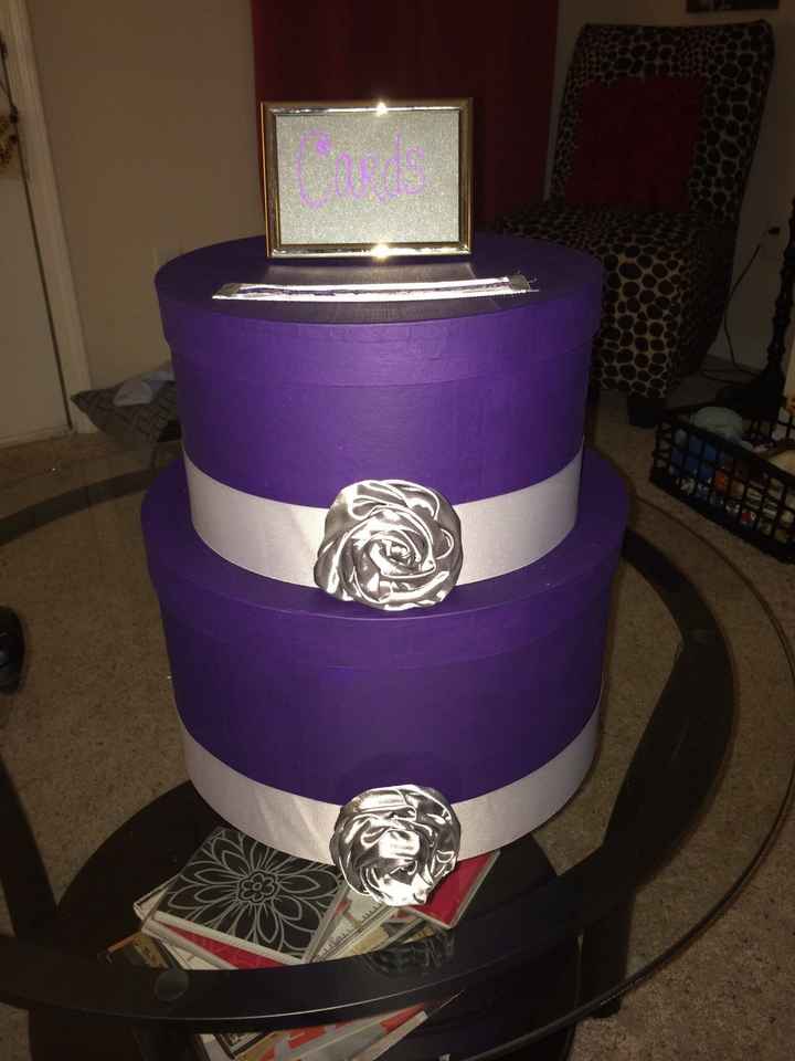 Card boxes?