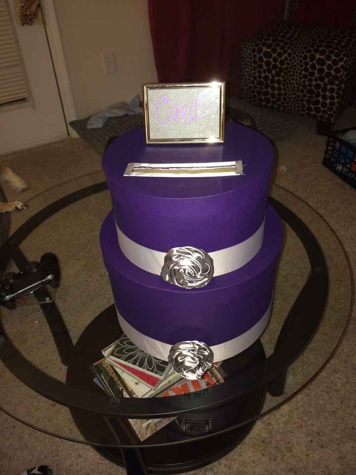 My latest DIY...show me your card box!