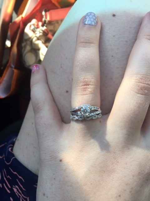 Mismatched Wedding Rings