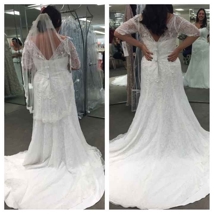 My dress is in...now I want to see yours!