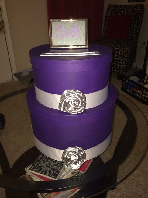 Card boxes?
