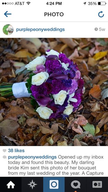 Show me your "bouquet-spiration"