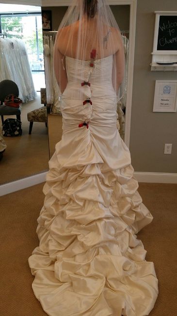 What is your favorite part of your dress?