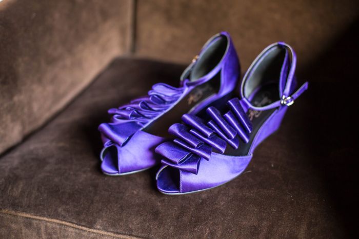 Wedding Shoes!  White or colored?