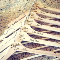 Show Me Your....Bridal or Bridal Party Hangers!