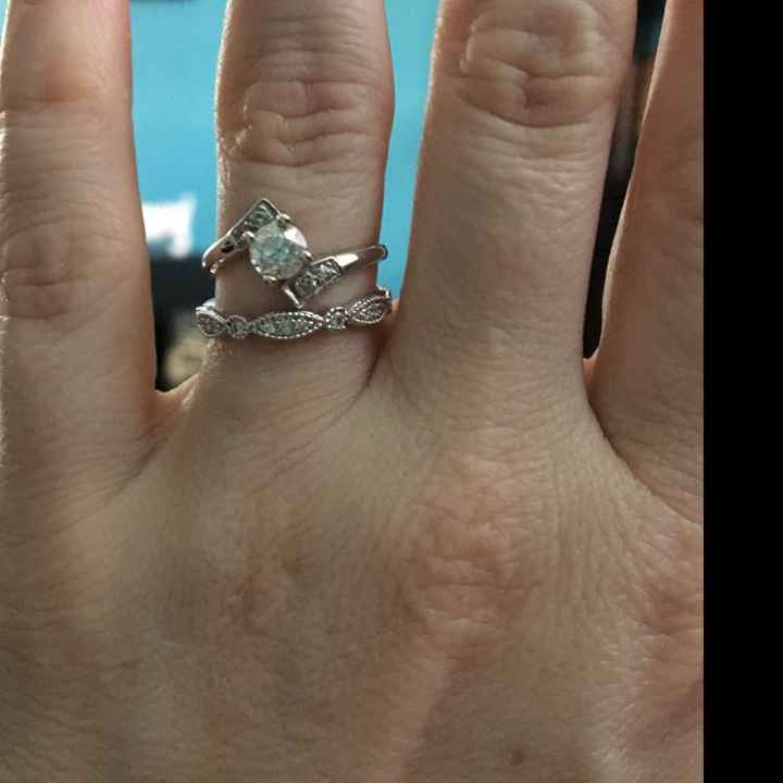 Are your rings a matching set? - 1