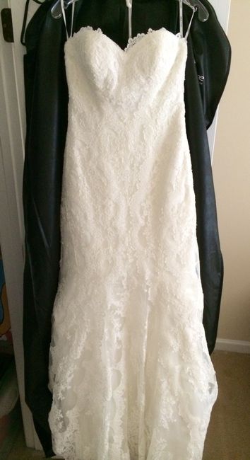 Selling a new unaltered Stella York gown
