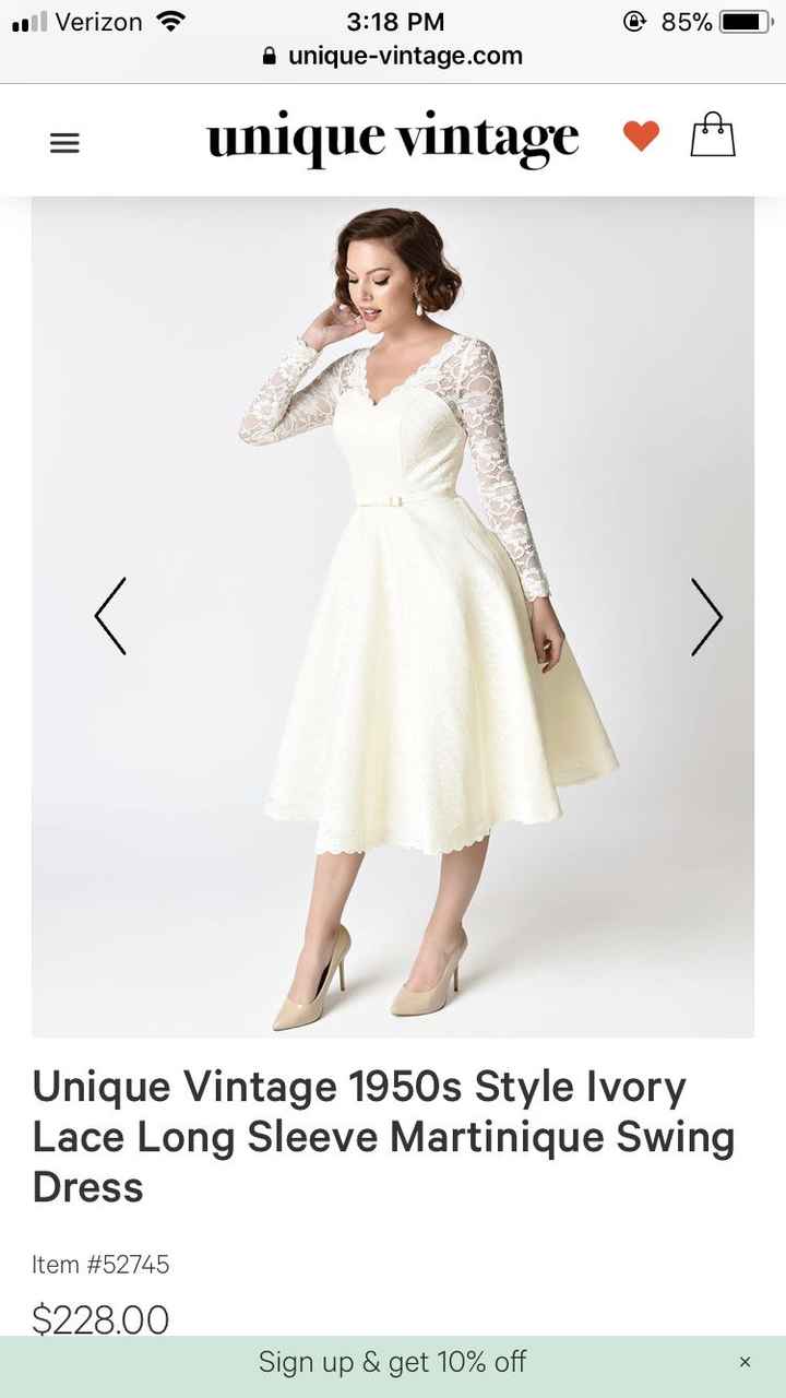 Wedding dress help again - 1