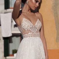 Stuck between 6 wedding dress styles for the beach. Which is your favorite? - 6