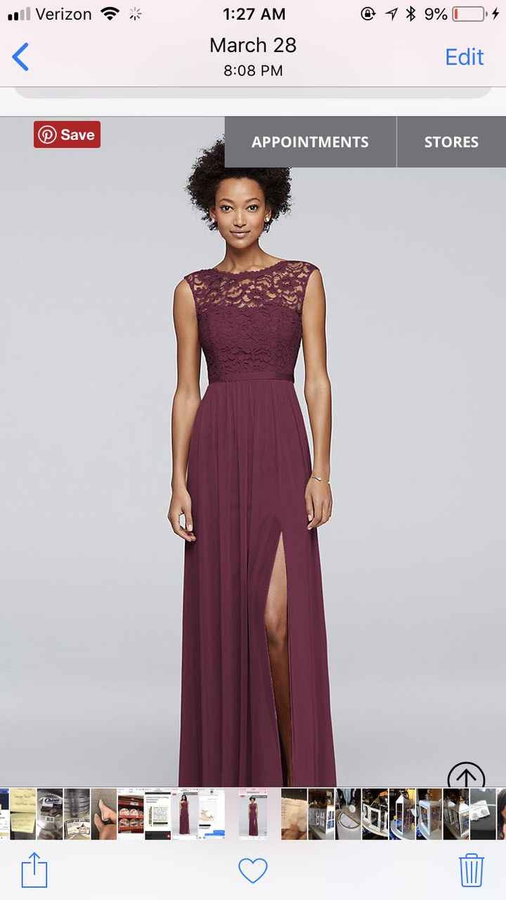 Bridesmaid dresses - 1