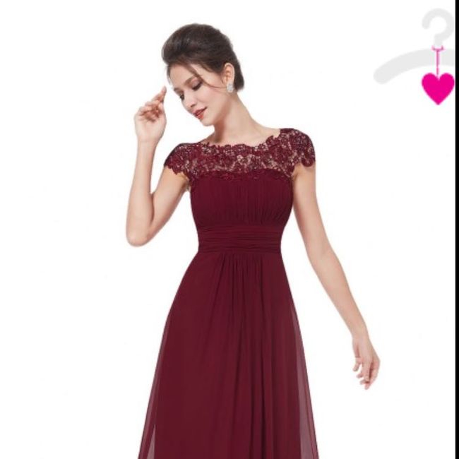 Burgundy Bridesmaid dress help - 1