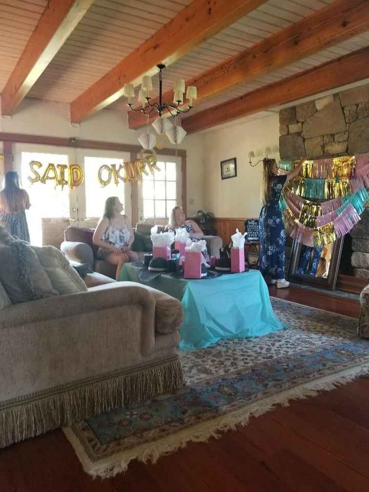 Bachelorette PARTY set up! I was being sneaky!