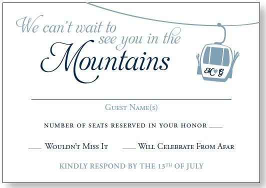 RSVP Verbiage
