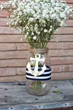 Beach themed centerpieces...?