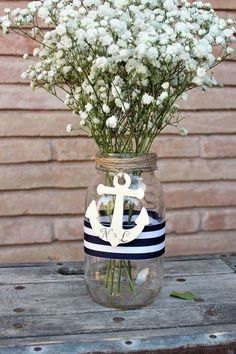 Beach themed centerpieces...?