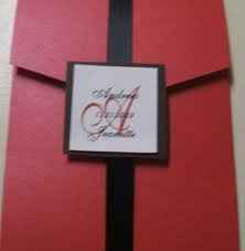 Inside Envelopes for Pocket fold invitations?