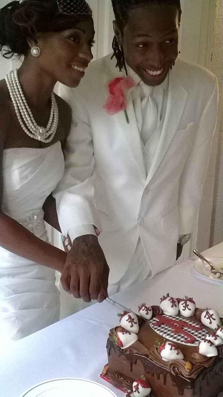 Surprising Hubby With Grooms Cake :)