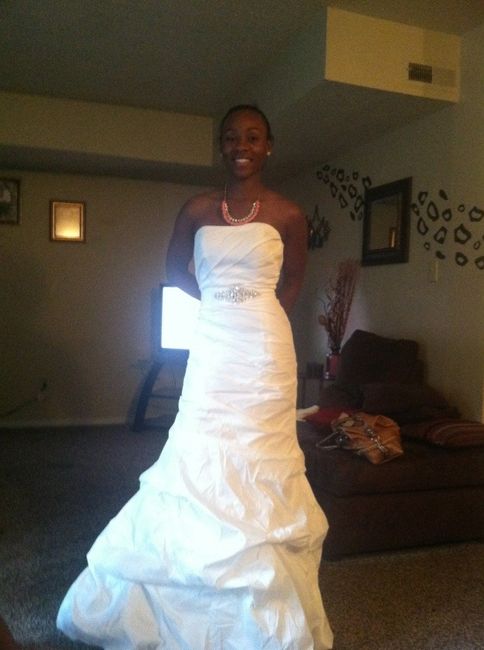 Dress is here!!! 89 days to go...