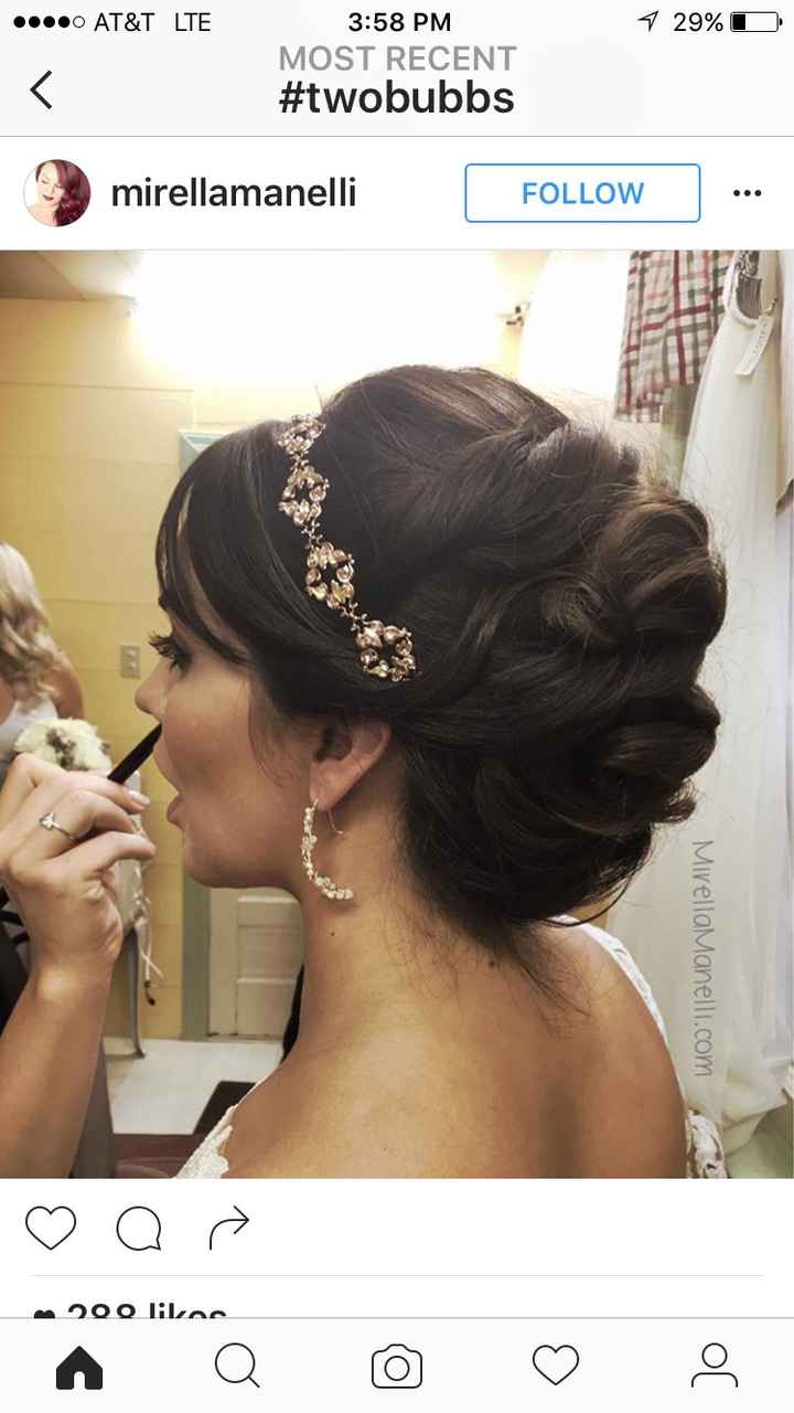 Trying to figure out bridal hairstyle
