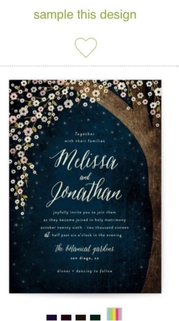 I'm over thinking again...invitations to match the wedding?