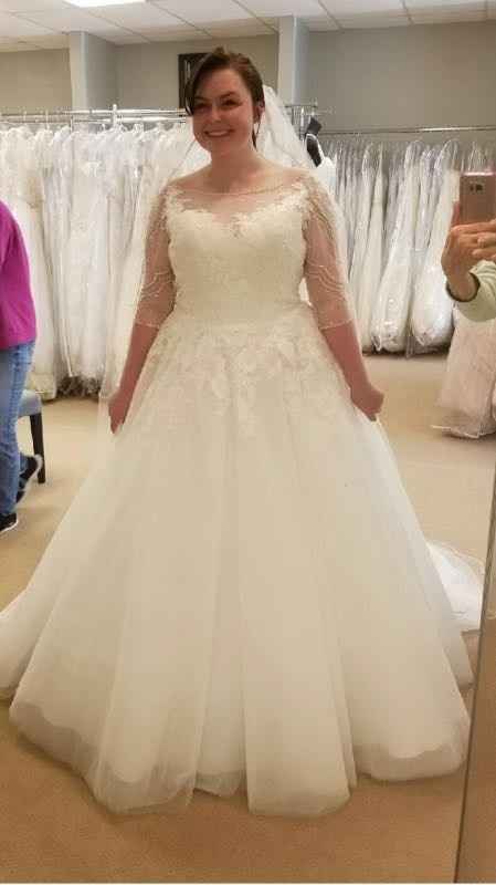 I said yes to the dress!