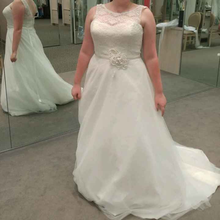 did u show your partner pics of the rejected dresses? (update: show us your rejects!)