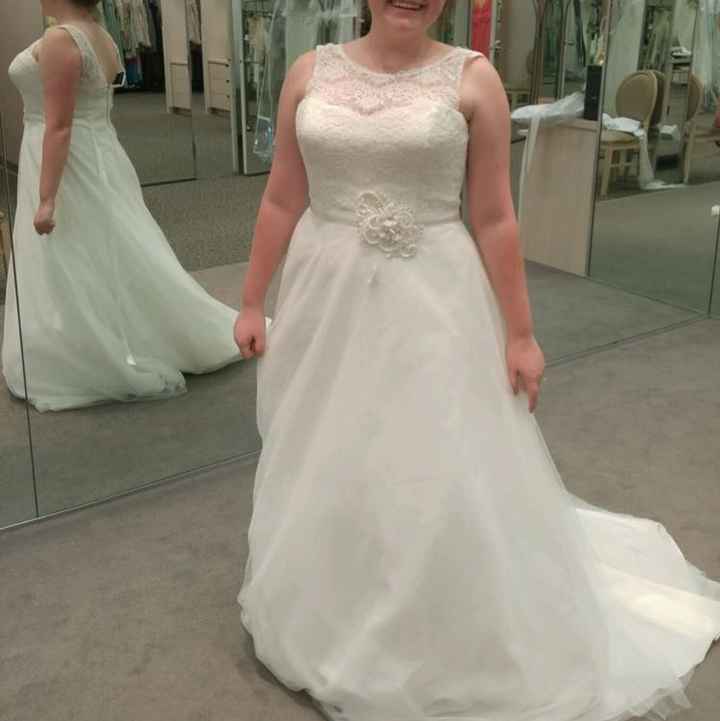 did u show your partner pics of the rejected dresses? (update: show us your rejects!)