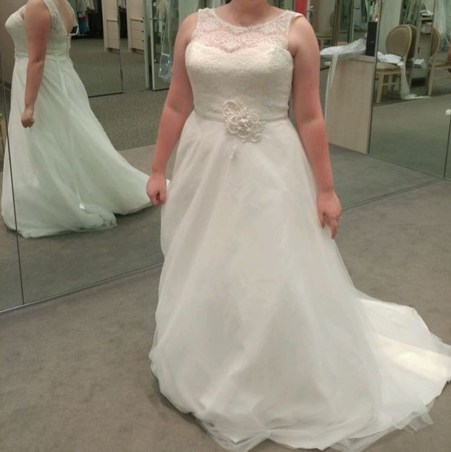 did u show your partner pics of the rejected dresses? (update: show us your rejects!)