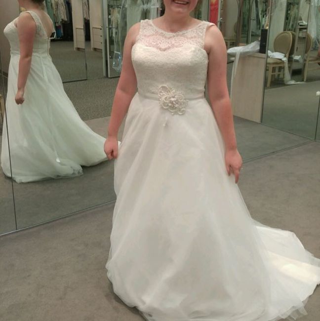 did u show your partner pics of the rejected dresses? (update: show us your rejects!)